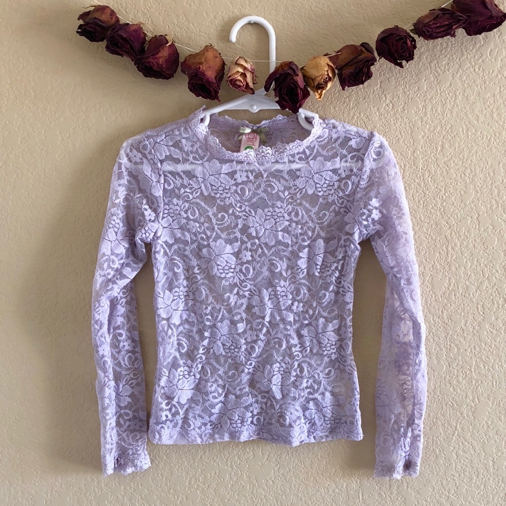 Girls Lace Top💜